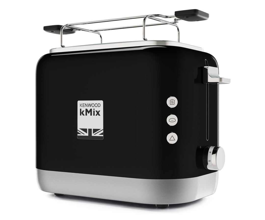 Kenwood kMix TCX751BK Toaste, 2-Schlitz-Toaster (900 W) schwarz, Schwarz