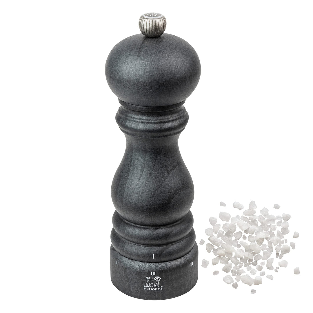 PEUGEOT - Salzmühle Paris u‘Select 18 cm - 6 voreingestellte Mahlgrade - Aus PEFC-zertifiziertem Hol