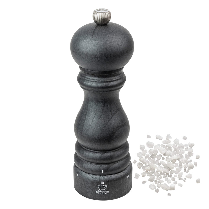 PEUGEOT - Salzmühle Paris u‘Select 18 cm - 6 voreingestellte Mahlgrade - Aus PEFC-zertifiziertem Hol