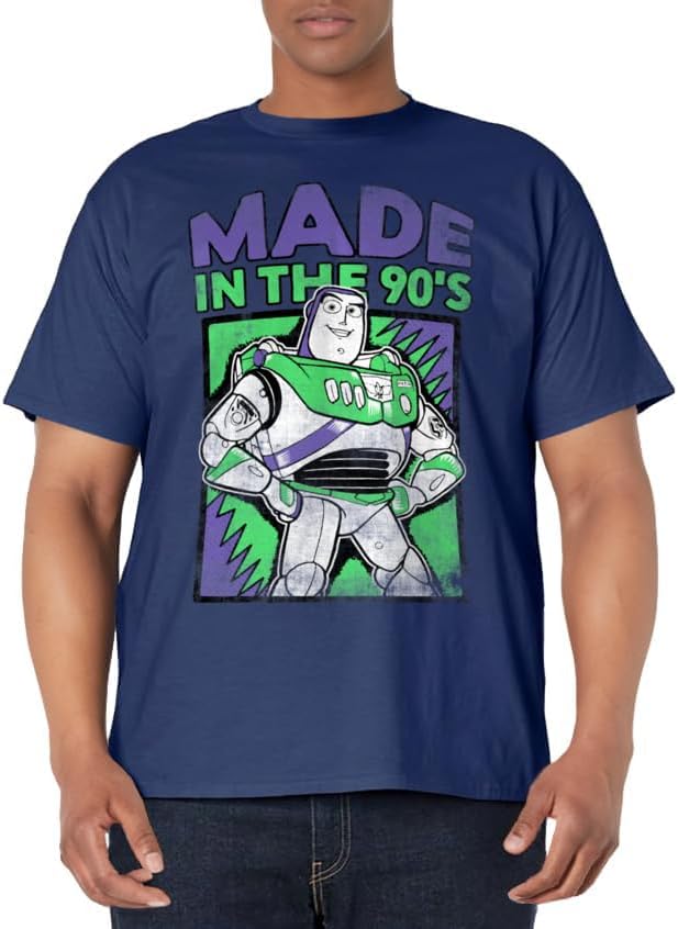 Disney Pixar Toy Story 4 Buzz Lightyear Made In The 90's T-Shirt