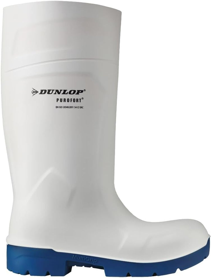 Dunlop PUROFORT MultiGrip Safety weiss, Arbeitsgummistiefel 42 EU Weiss, 42 EU Weiss
