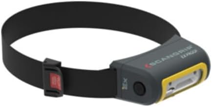 Scangrip 03.5606 Zona ATEX Stirnlampe LED COB wiederaufladbar EX-View, schwarz gelb