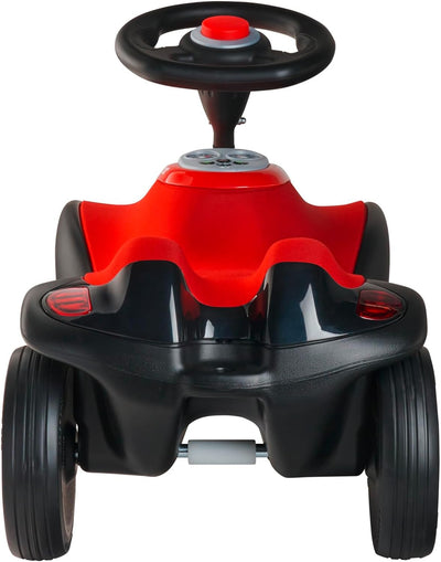 Big Bobby Car Next 2.0 (rot) - Rutschauto ab 1 Jahr mit LED-Licht, Stauraum, Sound-Lenkrad, Flüsterr