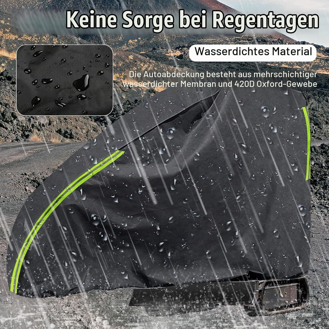 Baggerabdeckung, 420D Abdeckung für Minibagger 800-1600kg, Wasserdicht Atmungsaktive Baggerplane, Mi