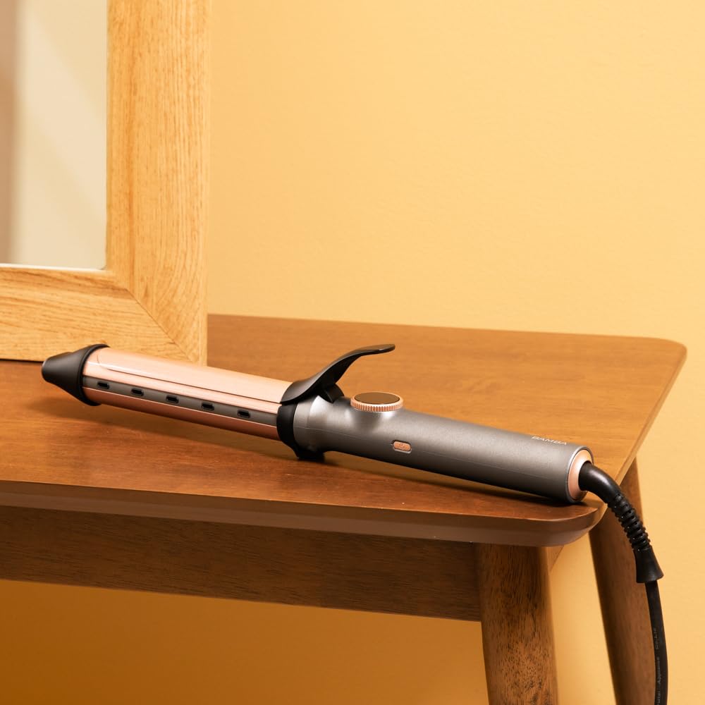 Cecotec Manuelle Lockenwickler Bamba SurfCare Epic Curly Sphere 32 mm Keramik und Turmalin. Temperat