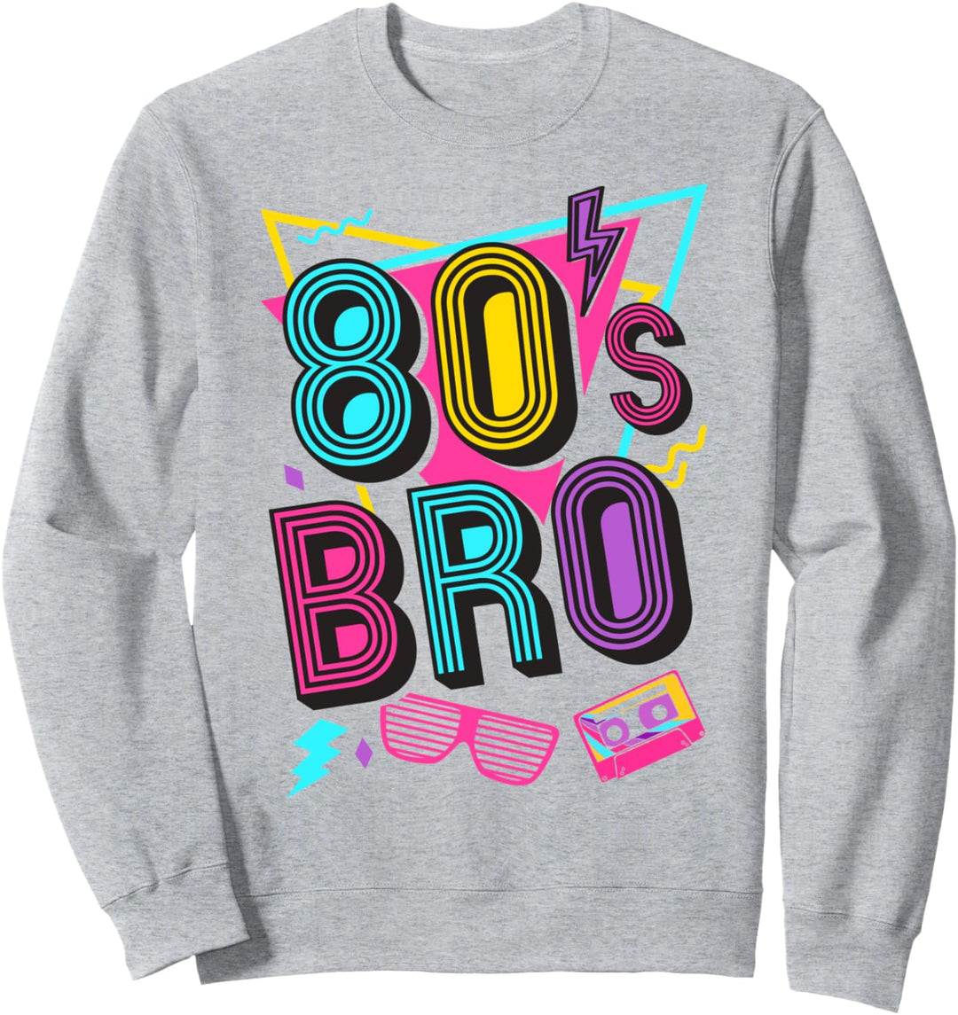 80s Bro Ich liebe die 80er Sweatshirt