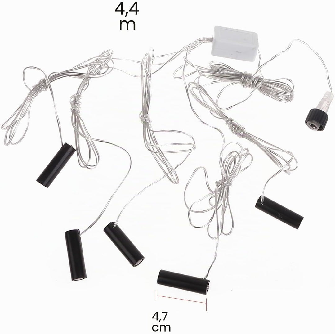 Batterie Eliminator Lr6/AA 4.5V 3V, Batterie Adapter, Batterie Netzteiladapter Für Weihnachten LED L