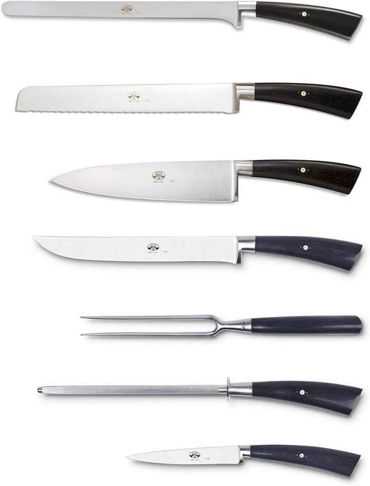 Coltellerie Berti Il Trinciante Geschmiedetes Küchenmesser-Set, komplett