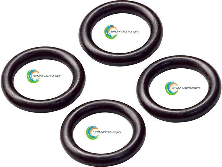 O-Ringe Gummi-Dichtungen EPDM für alle 1/2" bzw. 3/4" Zoll Garten Schlauchsysteme z.B. Gardena (Prof