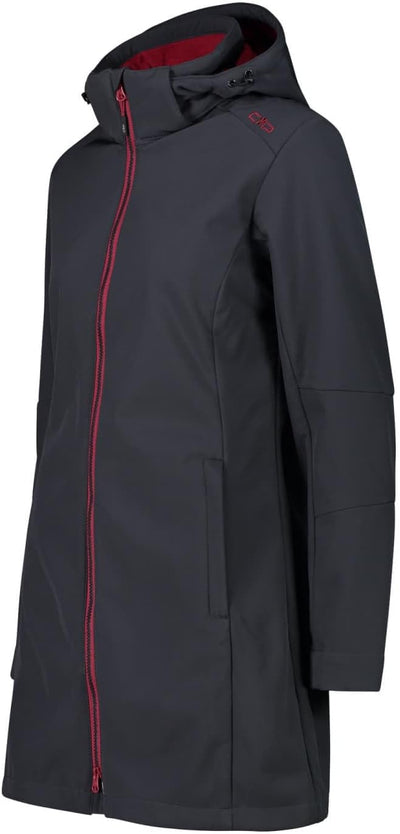 CMP Damen Softshell Mantel XS Anthrazit-Anemone, XS Anthrazit-Anemone