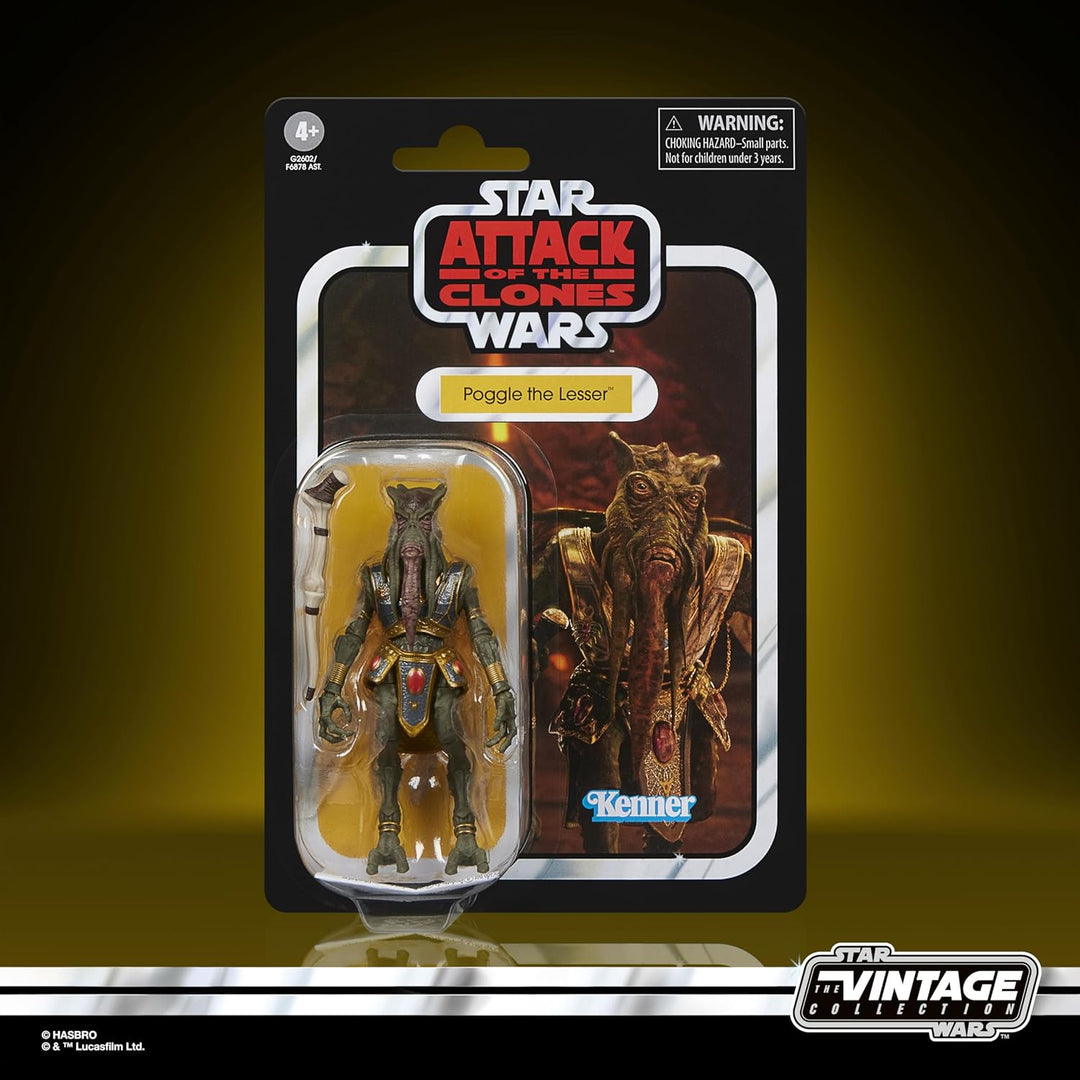 Star Wars The Vintage Collection Poggle der Geringere, Premium Action-Figur zum Sammeln Angriff der
