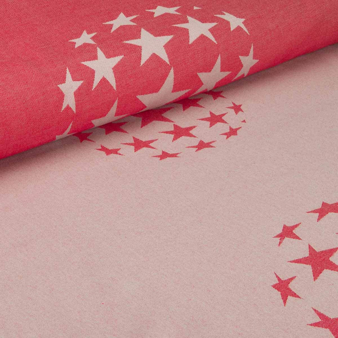 Hoppediz Baby-Tragetuch ab Geburt, Neugeboren bis Kleinkind, 100% Baumwolle, Los Angeles rot 4,60 m