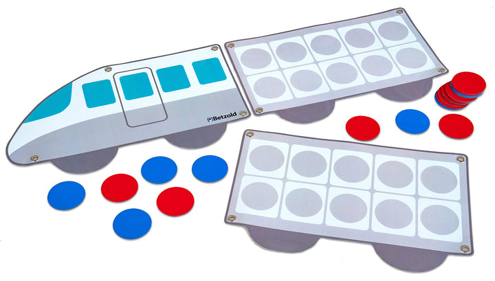 Betzold - Rechenzug, magnetisches Tafelmaterial - Lehrmittel Lehrmaterial NoColor, NoColor