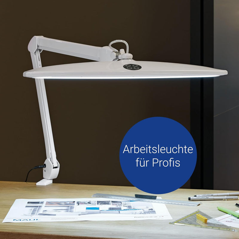 Maul LED Arbeitsleuchte MAULwork | dimmbar | integrierte LEDs | Teile getrennt einschaltbar | LED Kl