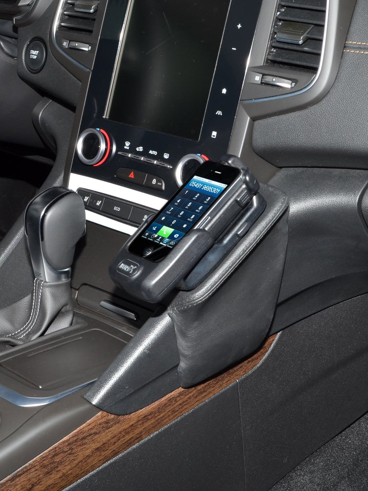 KUDA 2435 Halterung Kunstleder schwarz für Renault Talisman ab 2016, 2435