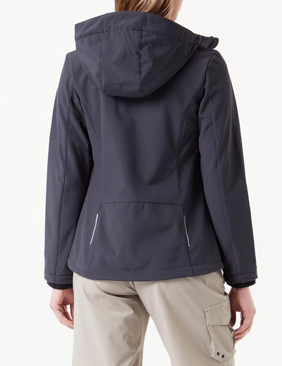 CMP Damen Windproof And Waterproof Softshell Jacket Wp 7.000 Jacke 36 Anthrazit-Deep Lake, 36 Anthra