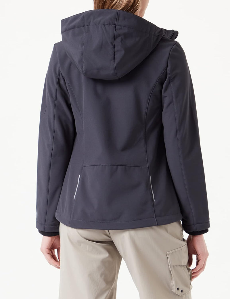 CMP Damen Windproof And Waterproof Softshell Jacket Wp 7.000 Jacke 36 Anthrazit-Deep Lake, 36 Anthra