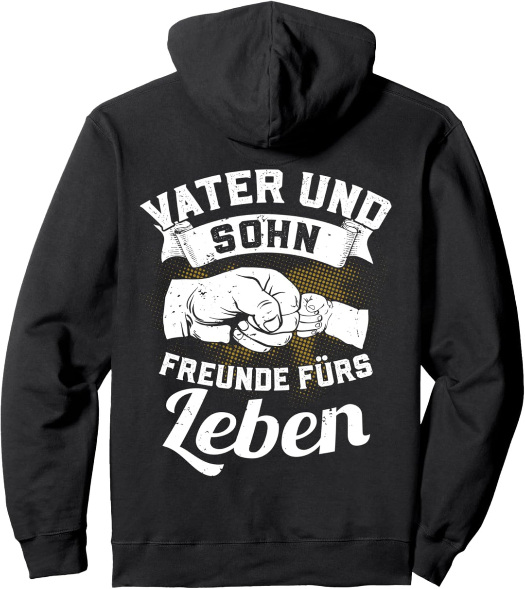 Vater und Sohn Freunde fürs Leben Bester Papa Geschenk Pullover Hoodie