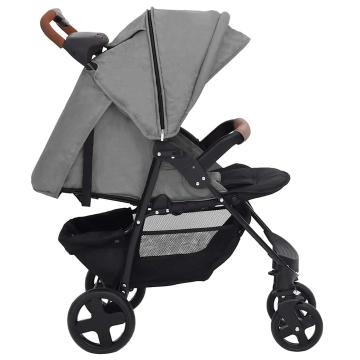 vidaXL Kinderwagen 2-in-1 Klappbar Kombikinderwagen Kinder Baby Buggy Sportwagen Reisebuggy Babywage