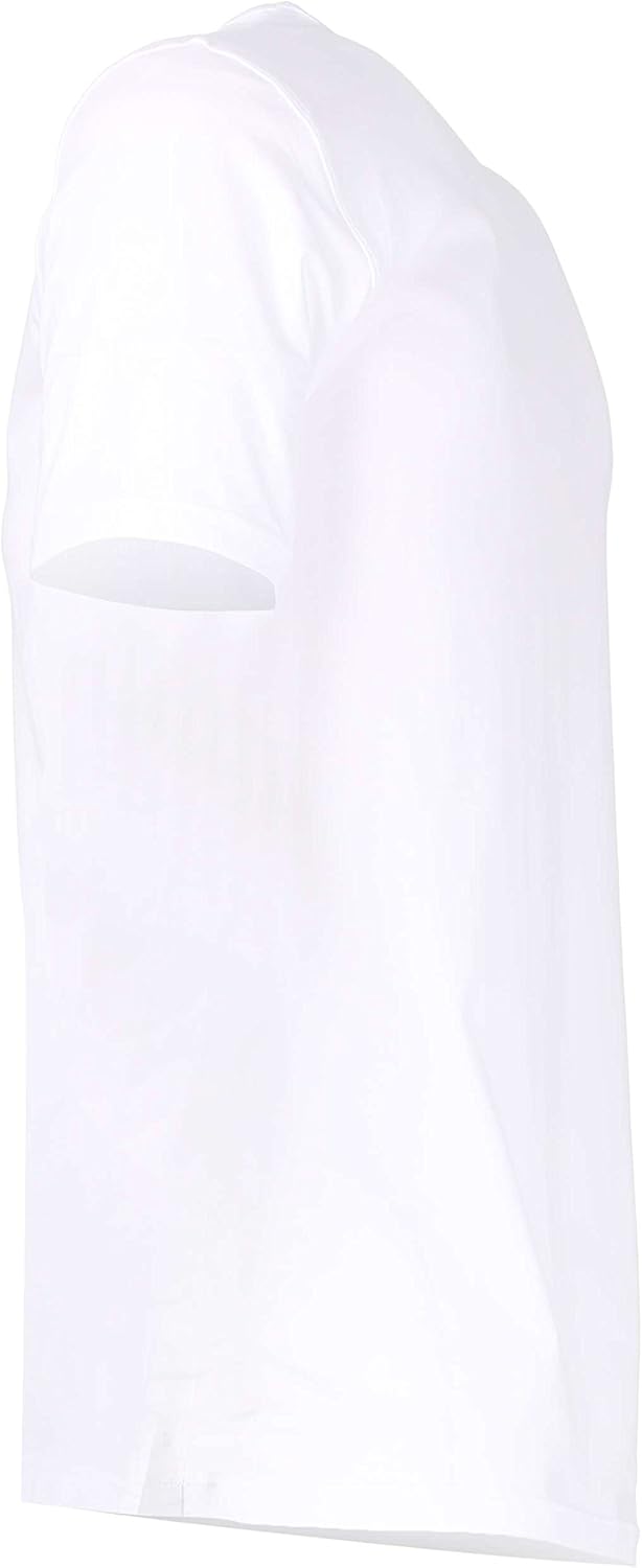 Baldessarini Herren T-Shirt weiss Uni 2er Pack L Weiss, L Weiss