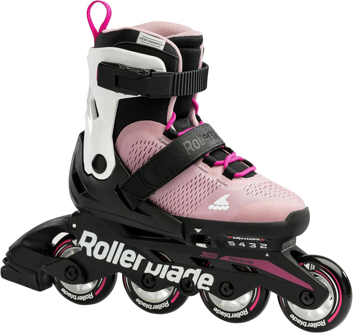 Rollerblade Unisex Jugend Microblade Inline Skates 23 Rosa/Bianco, 23 Rosa/Bianco