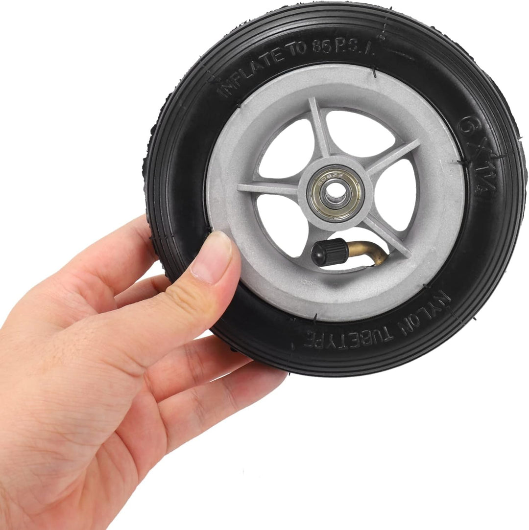 Dropfree 6X1 1/4 Reifen 150MM Scooter Inflations Rad Schlauch Reifen für Elektro Roller