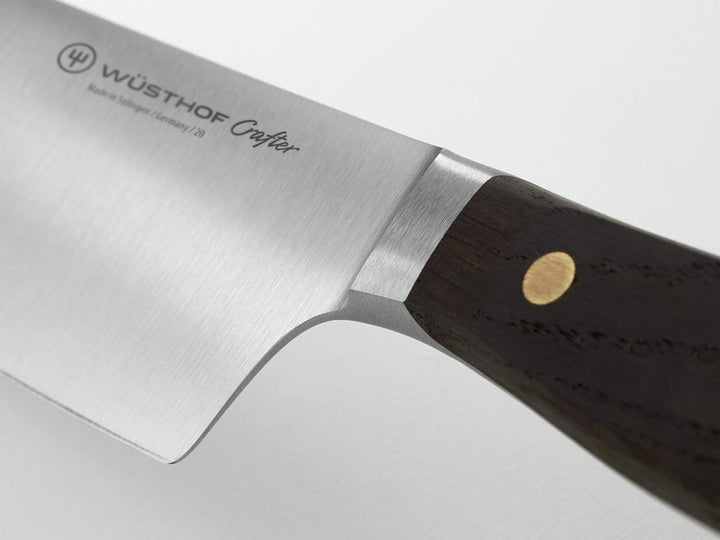 WÜSTHOF Crafter Messerblock mit 2 Messern, Braun inkl. 2 Kochmesser, inkl. 2 Kochmesser