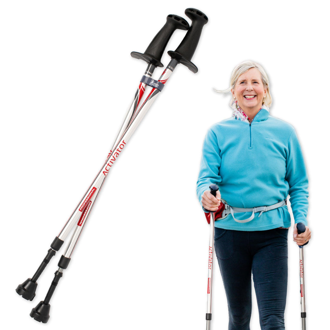 ACTIVATOR Walking Stöcke für Rumpfstärkung, Stabilität und Off-Loading