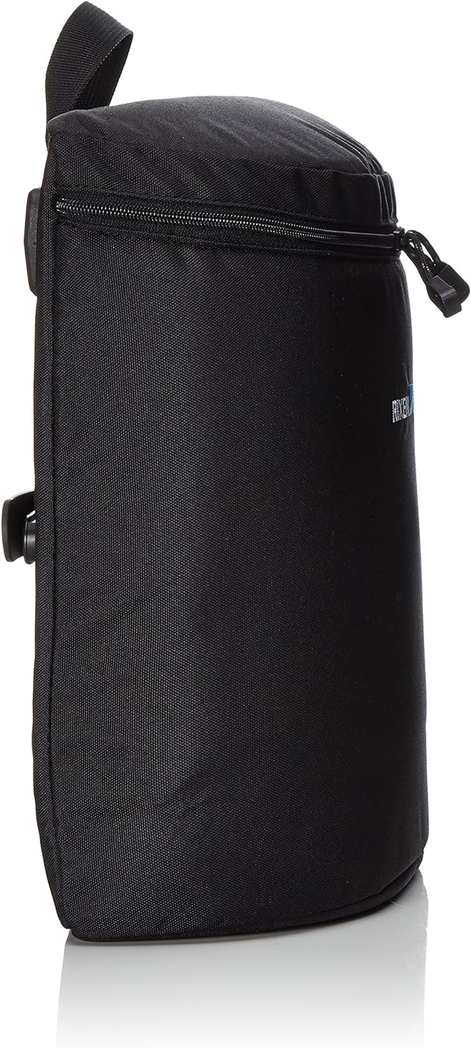 KlickFix Unisex Gepäckträgertasche Citytasche Gep cktr gertasche, Schwarz, 14 x 30 35 cm EU