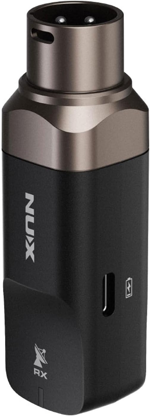 Nux B6 Drahtloses Saxophon Mikrofon System Wireless + keepdrum Poliertuch