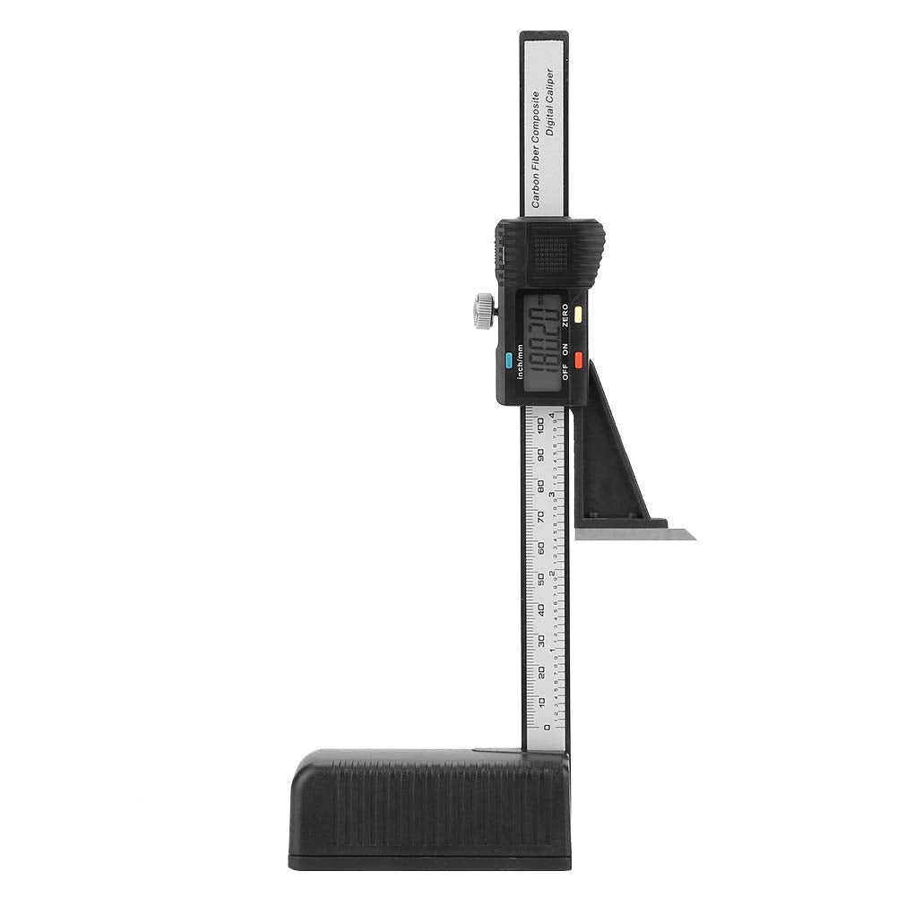 150 mm Tiefenmesser, Digitaler Höhenmesser, Messschieber Nonius Scale Präzisionsmesswerkzeug für Zim