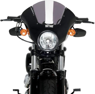 Customacces Verkleidungscheibe Modell Dark Night Getönt Puig ref.21098H für Harley Davidson Sportste