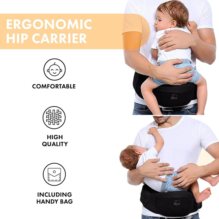 Deryan Pack Babytrage neugeborene ab geburt - Babytrage, Tragetasche Baby - Baby Carrier & baby trag