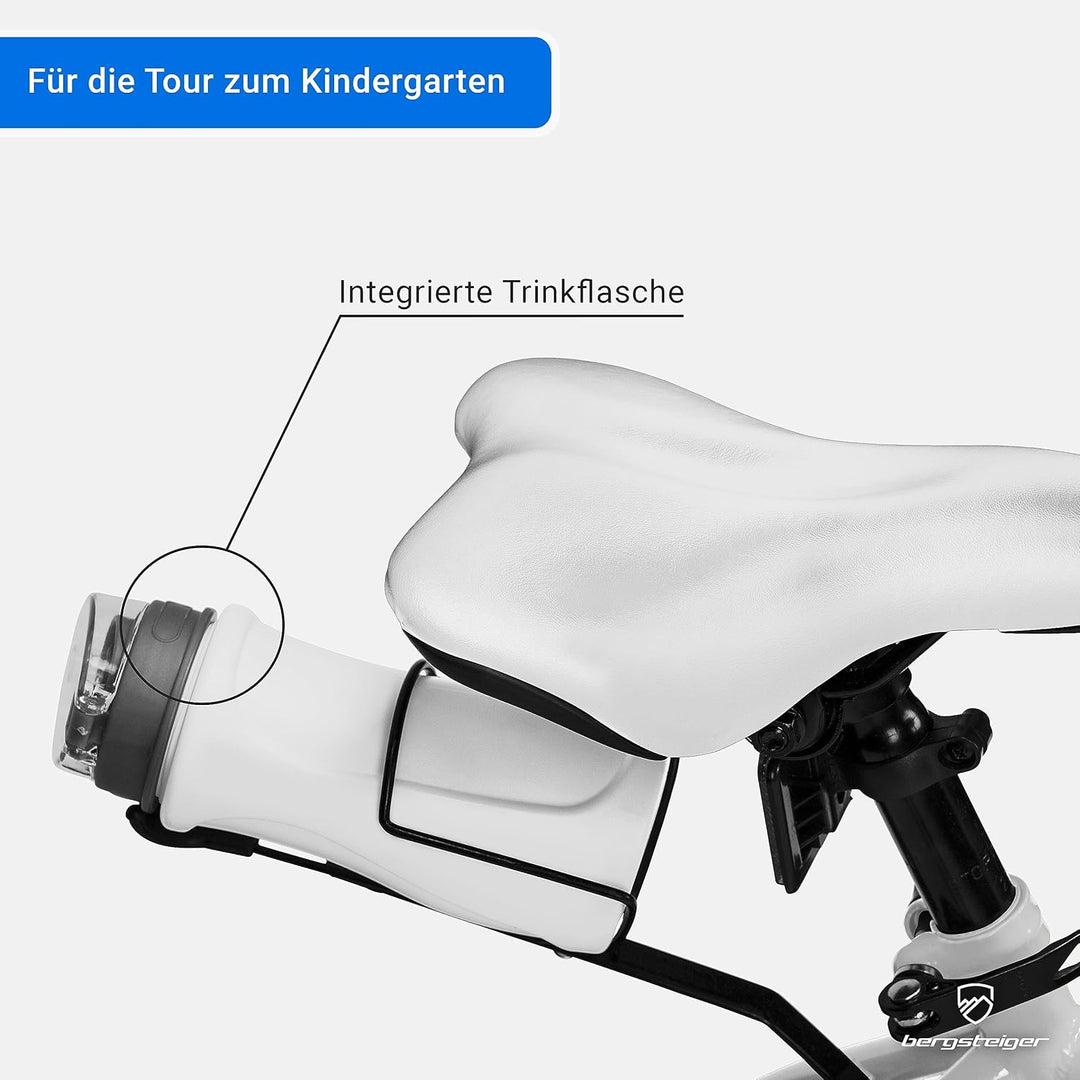 Bergsteiger Monaco 16 Zoll Kinderfahrrad, geeignet für 4, 5, 6 Jahre, BMX, Stützräder, Rücktrittbrem
