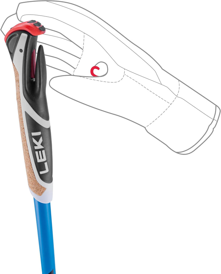 LEKI Unisex-Adult Skistock 150 mehrfarbig, 150 mehrfarbig
