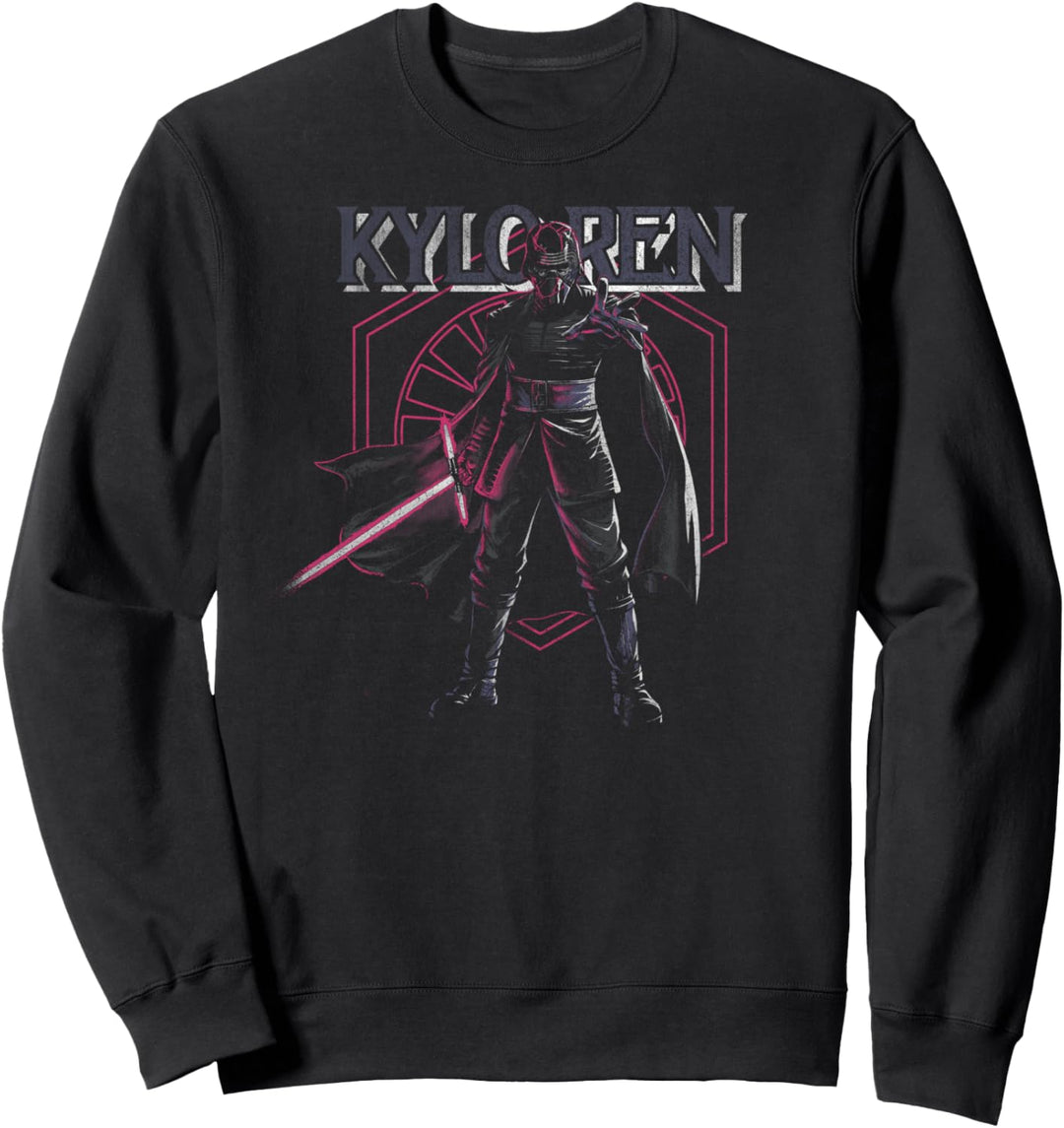 Star Wars: The Rise Of Skywalker Kylo Ren Dark Portrait Sweatshirt