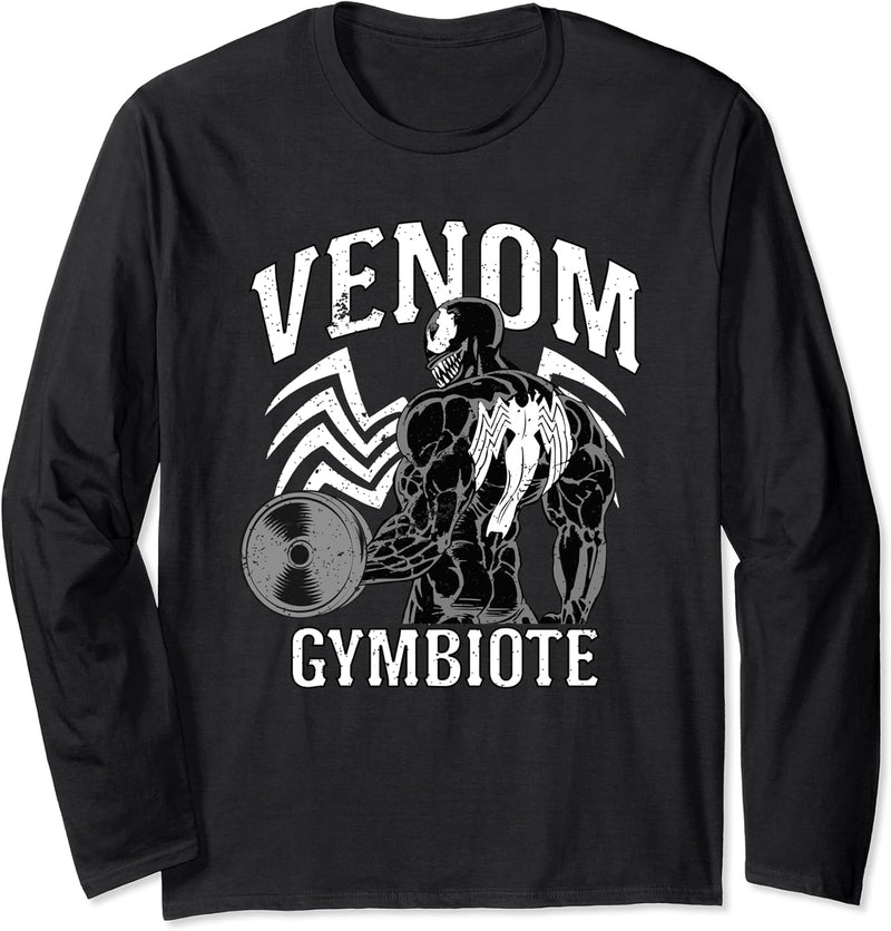 Marvel Venom Gymbiote Workout Langarmshirt