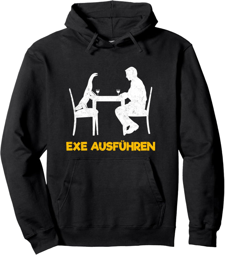 Exe Ausführen Informatiker Programmierer Admin Pullover Hoodie