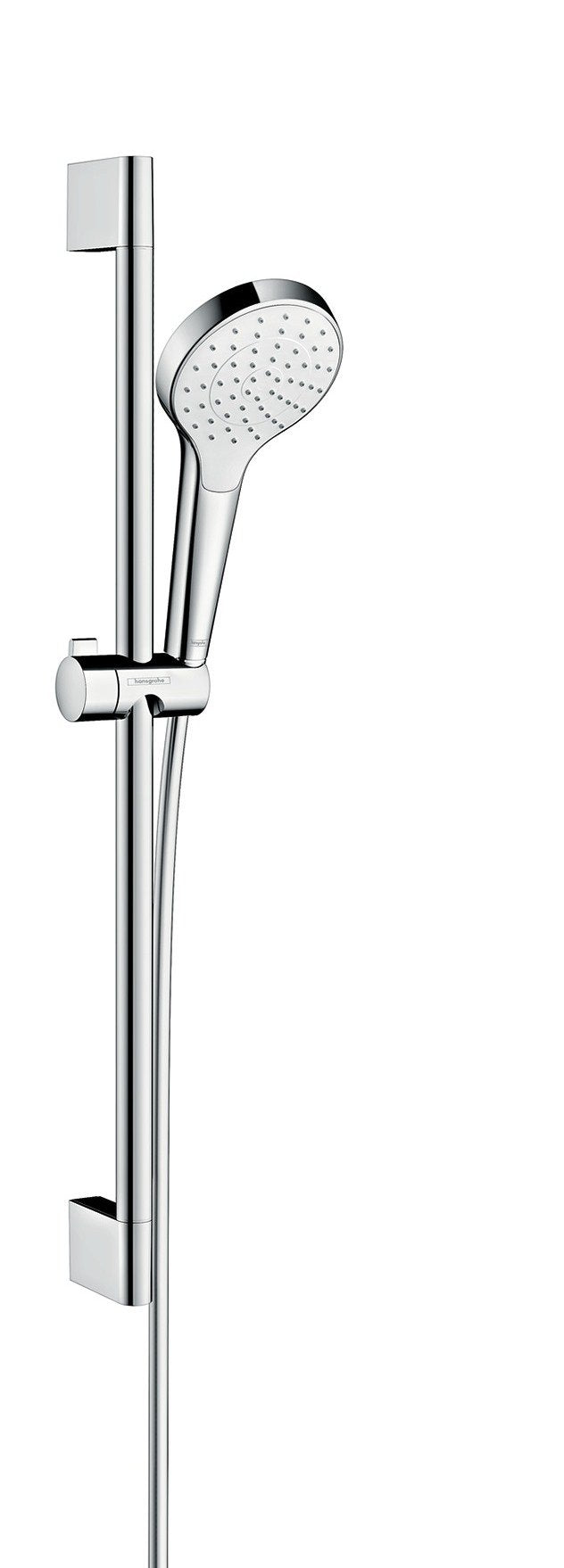 hansgrohe Croma Select S Duschset 0,65m, Weiss/Chrom Weiss/Chrom 0,65m Set 1 Strahlart, Weiss/Chrom