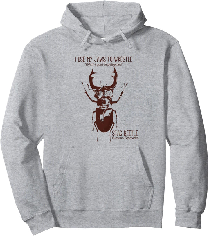 Schröter Hirschkäfer Entomologie Entomologe Lustig Geschenk Pullover Hoodie