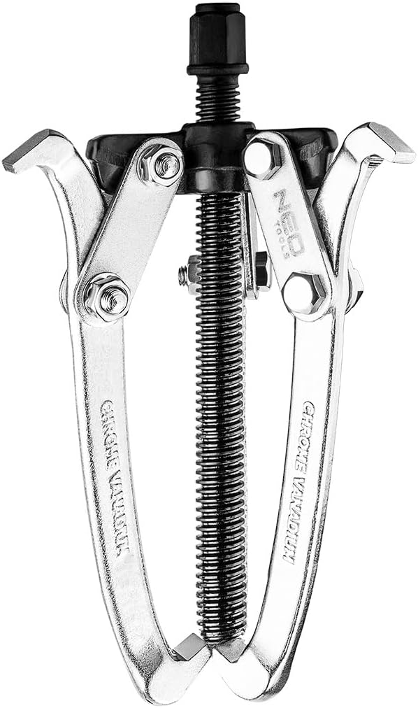 NEO TOOLS 3-Arm Dreiarmiger Abzieher 6" 150 mm Lagerabzieher CrV-Stahl Profi | die Arme beiderseitig