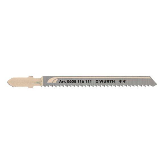Würth Stichsägeblätter für Holz 75/2,5 Packung 5 Stück (0608116111)