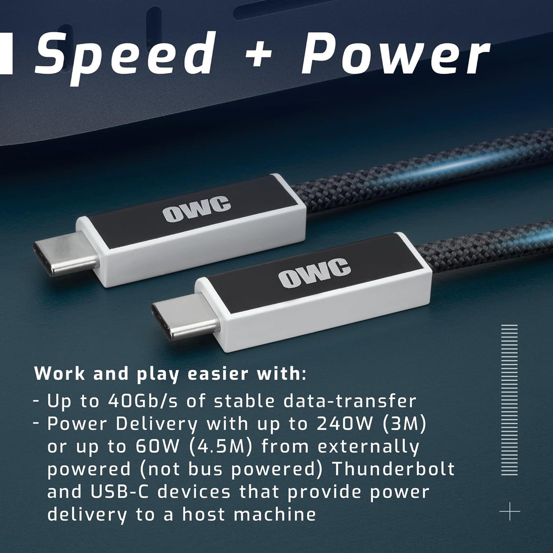 OWC 3,0 m langes USB4 (40 Gb/s) aktives optisches Kabel, 3,0 m