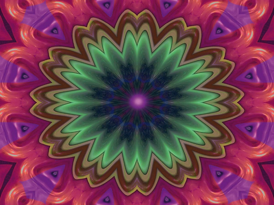 CALVENDO Puzzle Mandala 10 CB 1000 Teile Lege-Grösse 64 x 48 cm Foto-Puzzle Bild von Digital-Art, 10