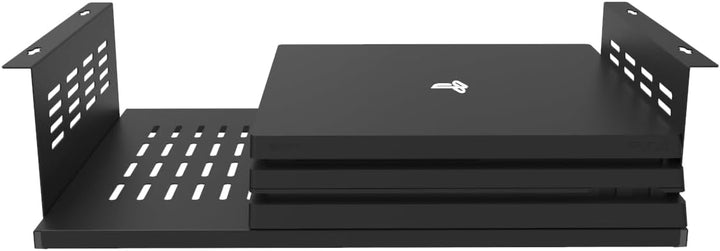 JINGCHENGMEI Untertisch-Computer-Halterung für SFF-Computer und PCs mit kleinem Formfaktor, platzspa