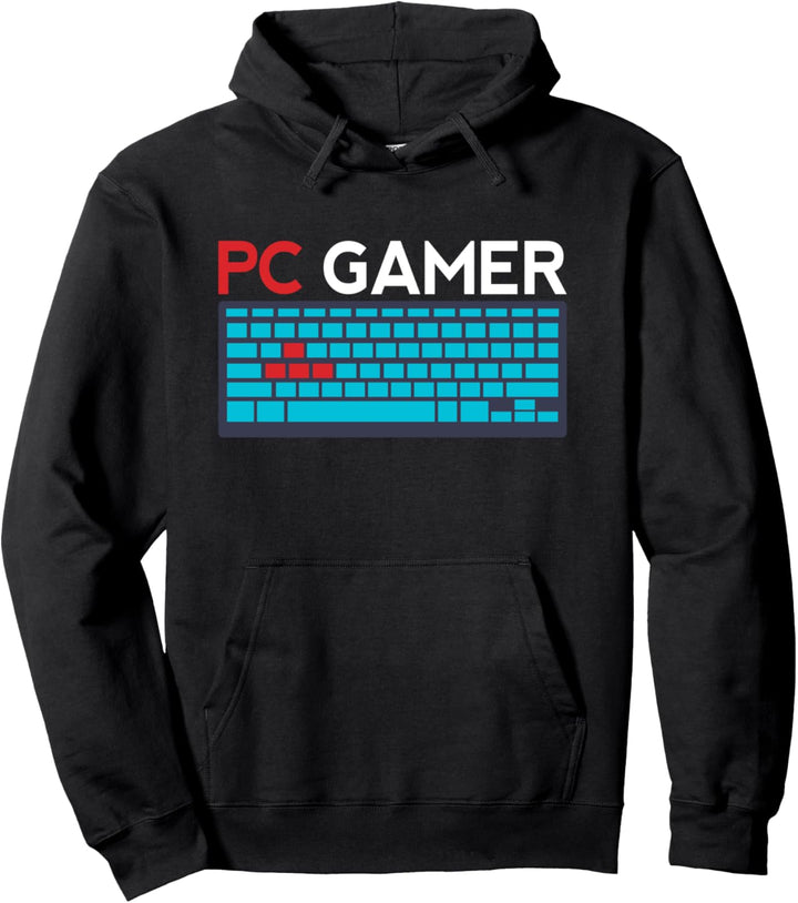 Cooler PC-Spieler - Computer-Gaming-Tastatur - WASD RPG FPS Pullover Hoodie
