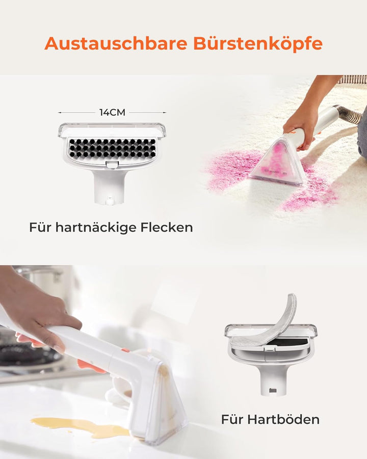 Uwant B200 SE, Polsterreiniger gerät, Schwebemagnetmotor-Technologie, geeignet für die Reinigung von