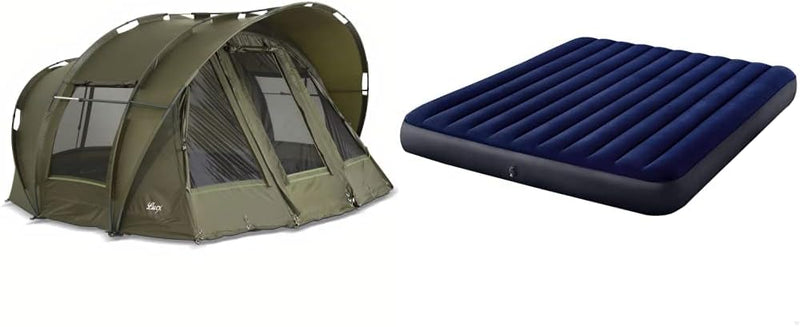Lucx Leopard Bivvy Angelzelt Personen Karpfenzelt 2 bis 3 Mann Anglerzelt Carp Dome Fishing Tent 10.
