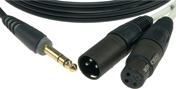 Klotz Insert-Kabel XLR m/f-6,3 Ste.Kl. 2 m, AY1X-0200, Neutrik - Einführkabel