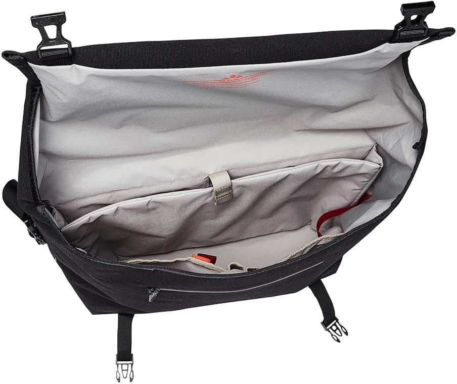 VAUDE Fahrradtasche für Gepäckträger Augsburg IV Einheitsgrösse Schwarz, Einheitsgrösse Schwarz